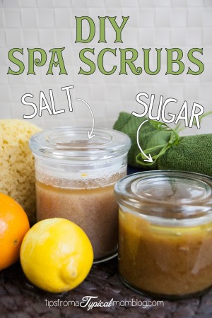 DIY Brown Sugar Foot Scrub & Citrus Salt Body Scrub Recipes