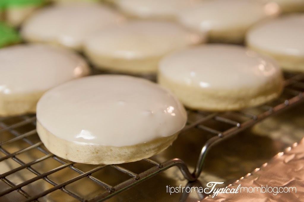 Bakery Style Thick Sugar Cookies with Lemon Glaze from Kneaders Bakery and Tips From a Typical Mom.