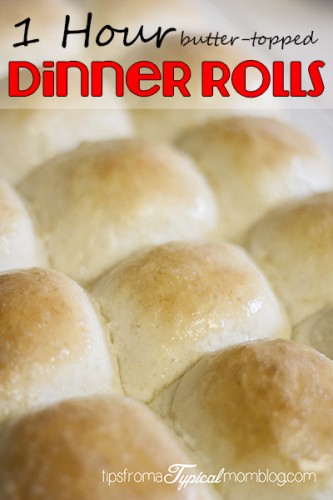 1 Hour Easy Dinner Rolls Recipe