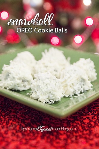 New Years Eve OREO Cookie Balls Snowballs Recipe