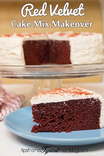 Red Velvet Cake Mix Makeover