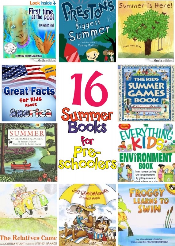 Summer Book List for Preschoolers