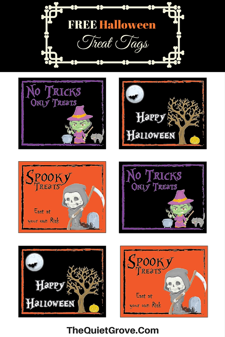 FREE Halloween Treat Bag Printables As Part Of Our Oktoberfest We Are 