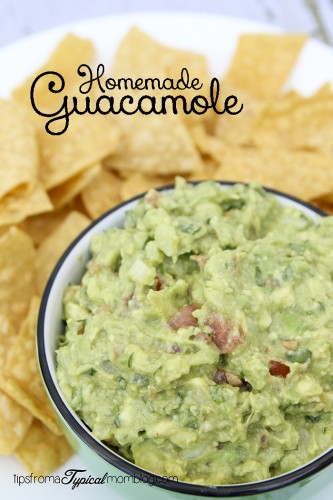 Homemade Guacamole Recipe