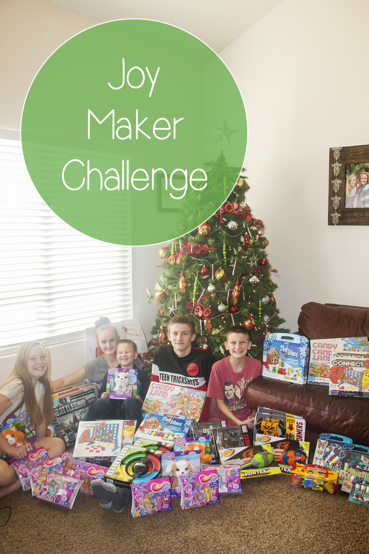 Joy Maker Challenge- Teaching Our Kids to Give Back