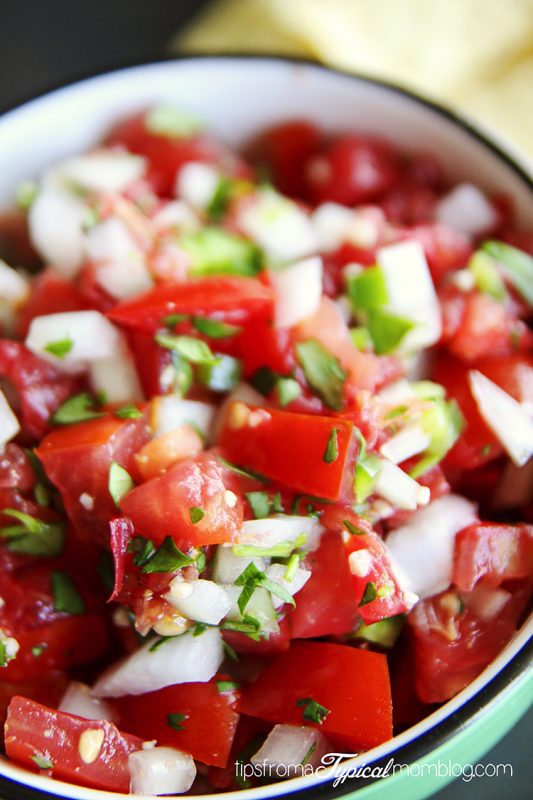 Homemade Pico de gallo