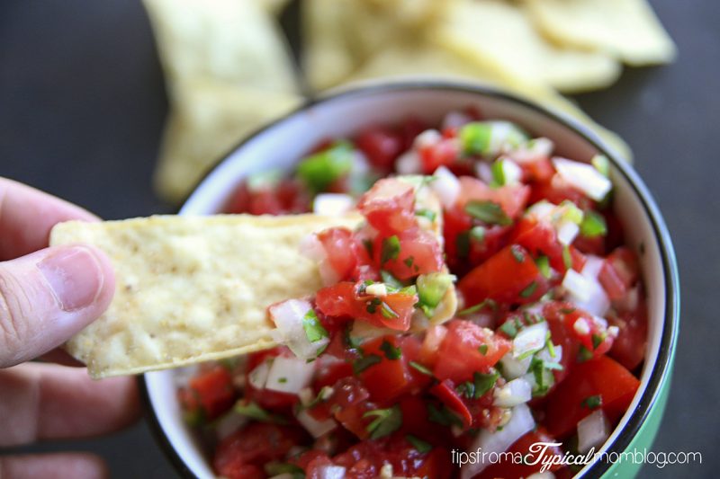 Homemade Pico de gallo