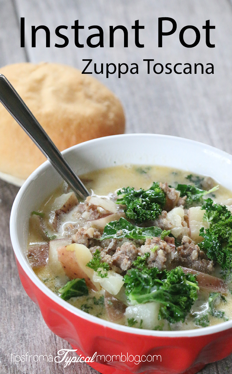 Instant Pot Italian Sausage Potato Soup {aka Zuppa Toscana} - Tips from ...