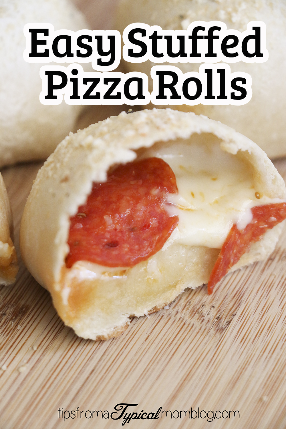 Easy Stuffed Pizza Rolls Made with Rhodes Roll Dough - Tips from a